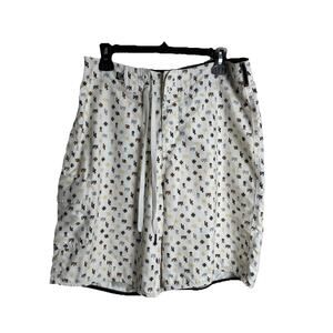 Men's Swim Trunks Lost Mayhem Board Shorts Surf Skull Print Size 33